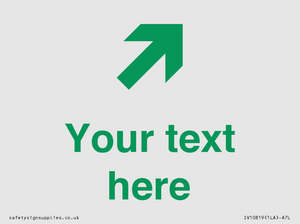 Custom Safe Condition inverse: Green Up right arrow